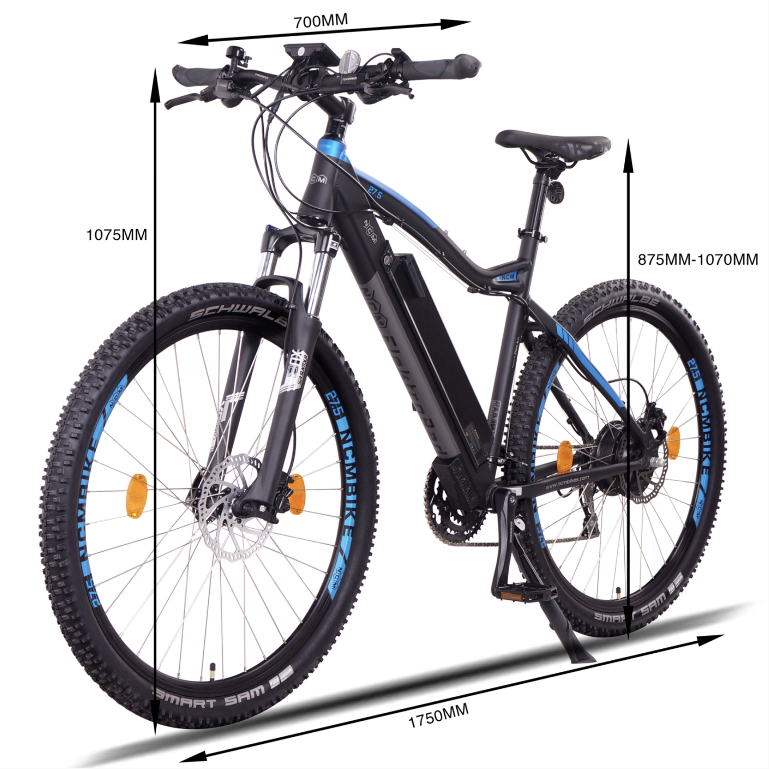 ncm moscow 29 electric mountain bike